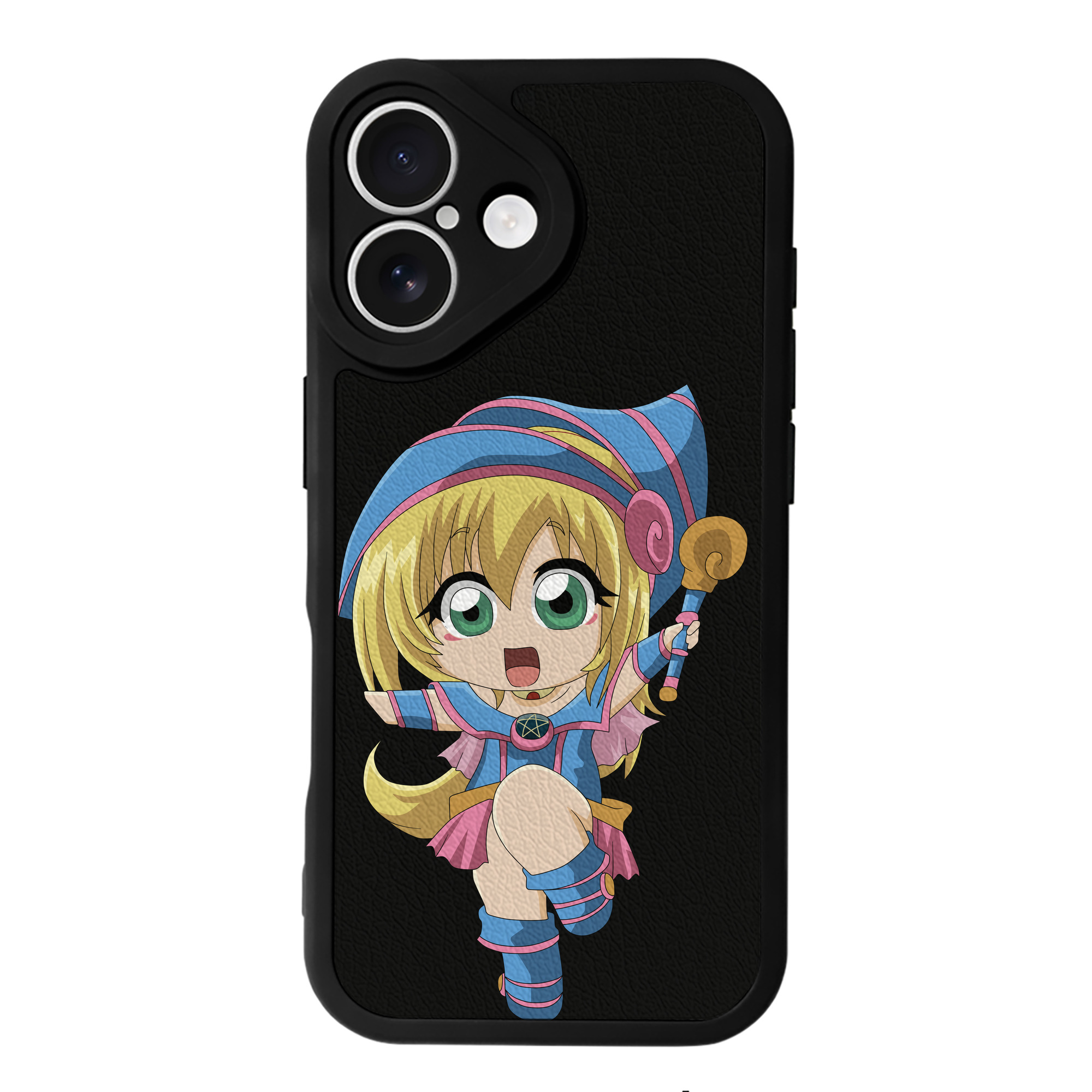 遊☆戯☆王 Yu-Gi-Oh! 【iPhone 16シリーズ対応】シリコンスマホケース（レザー調） 材質：シリコン
